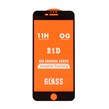 محافظ صفحه نمایش شیشه ای iPhone 6 Plus / 6S Plus / 7 Plus / 8 Plus - Full Cover 21D - (بدون پک) -مشکی
