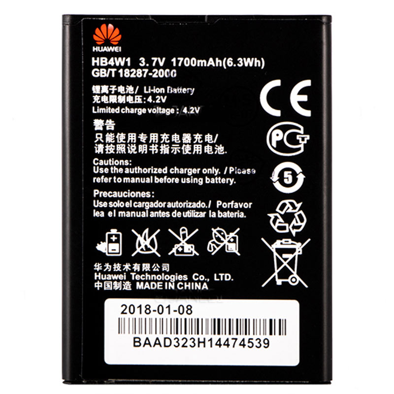باتری موبایل اورجینال هواوی Huawei G525 / G510 / Y530 / Y210 HB4W1