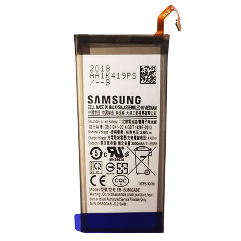 باتری موبایل اورجینال سامسونگ Samsung J8 EB-BJ800ABE NFC