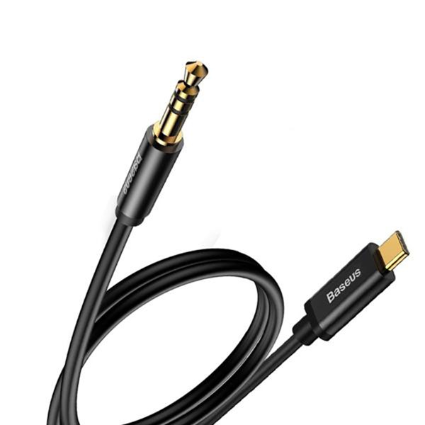 کابل تبدیل Type-C به AUX باسئوس M01 CAM01 طول 1.2 متر