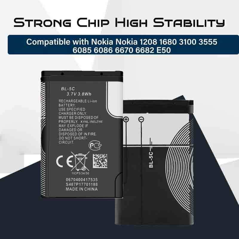 باتری موبایل اورجینال نوکیا NOKIA BL-5C