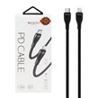کابل شارژ پاوربانک PD و فست yesido Type-C To Lightning مدل CA82 - مشکی (گارانتی 18 ماه تعویض نیکان همراه)