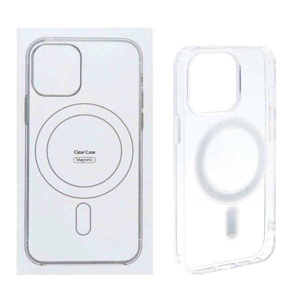 قاب شفاف Apple iPhone 13 Pro با قابلیت شارژ MagSafe  (پک دار)