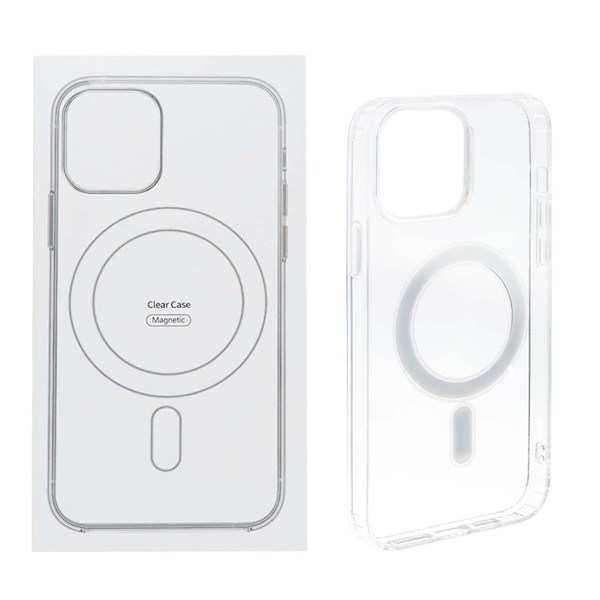 قاب شفاف Apple iPhone 13 Pro Max با قابلیت شارژ MagSafe  (پک دار)