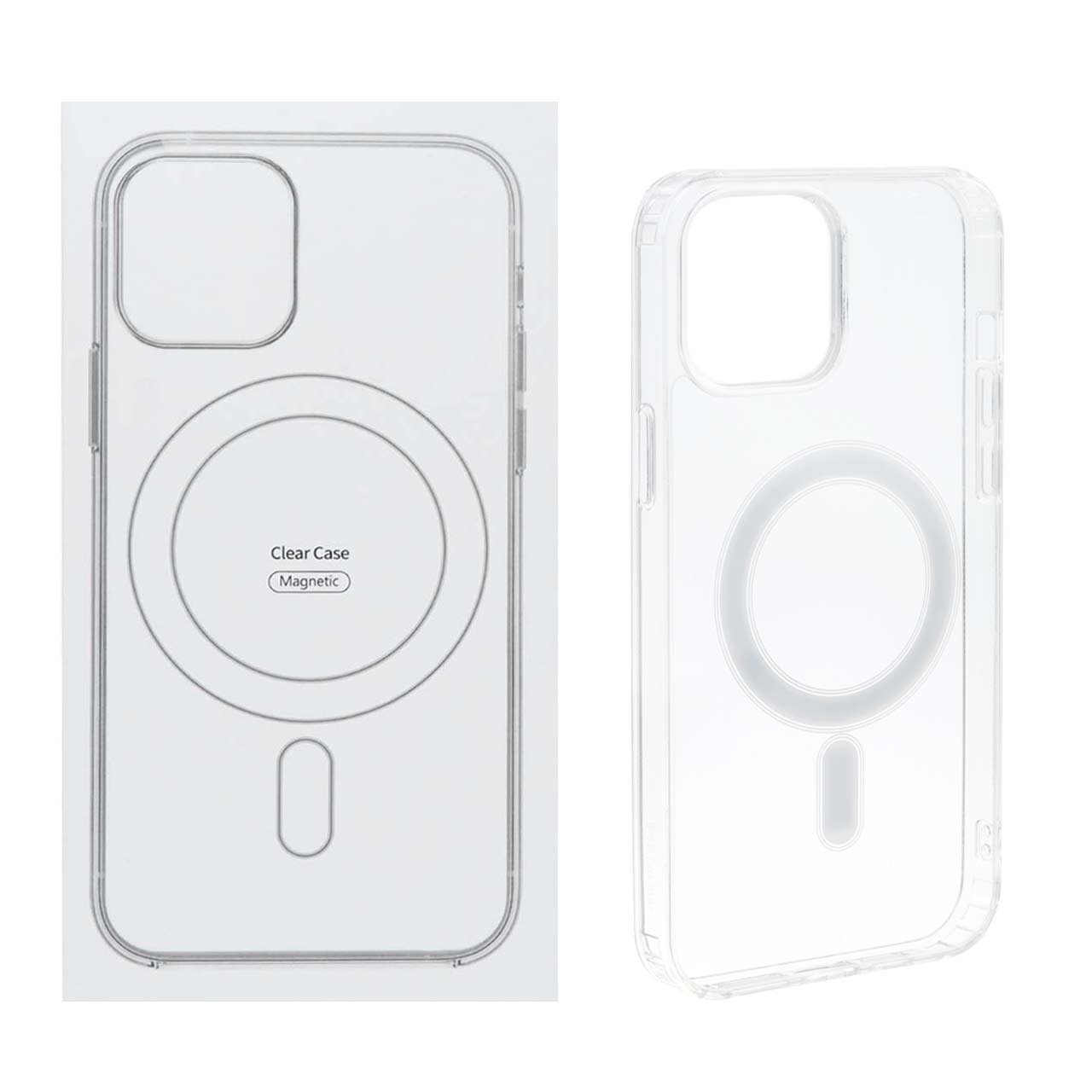 قاب شفاف Apple iPhone 12 Pro Max با قابلیت شارژ MagSafe (پک دار)