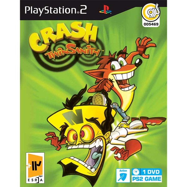 CRASH TWIN SANITH PS2 گردو