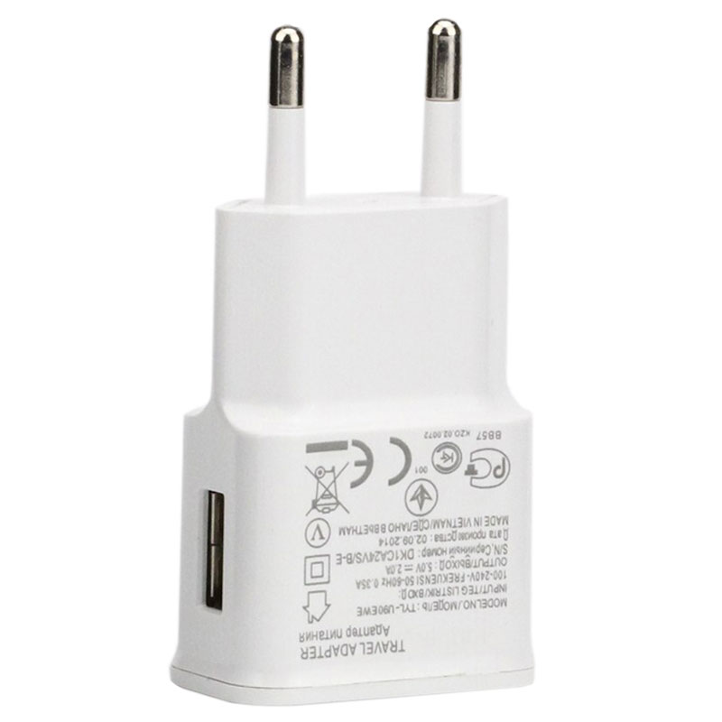 شارژر دیواری 10 وات سامسونگ ETA-U90WE 2A + کابل میکرو یو اس بی