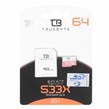 TRUEBYTE microSDXC & adapter A2 V30 U3-(80MB/S-533X)-64GB (گارانتی مادام العمر شرکت آی تین)