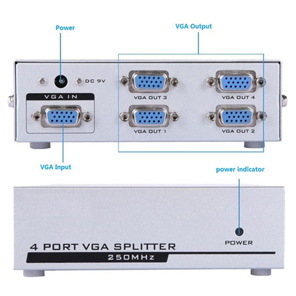 اسپلیتر V-net VGA 4Port