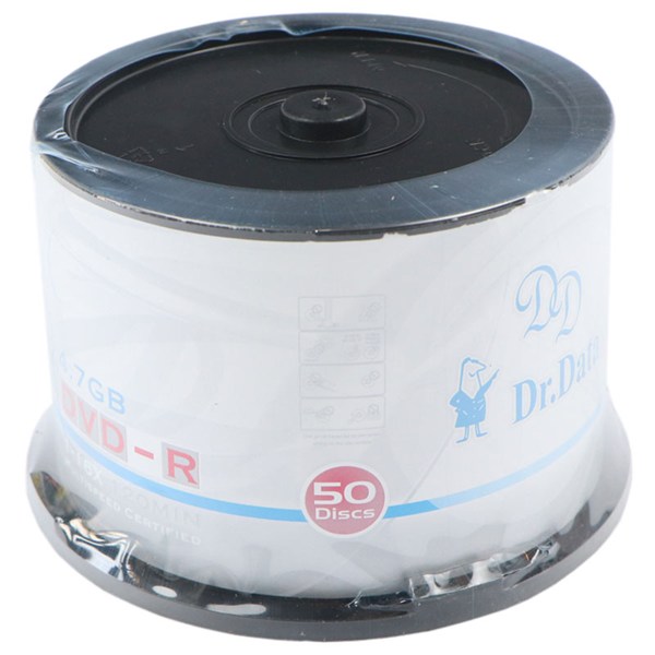دی وی دی خام دکتر دیتا ظرفیت 4.7 گیگابایت بسته 50 عددی