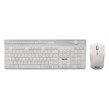 کیبورد و ماوس بی سیم TSCO مدل TKM 7106W - سفید