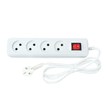چند راهی 4 خانه نیک پارت الکتریک PE307 با کابل 1.8 متری