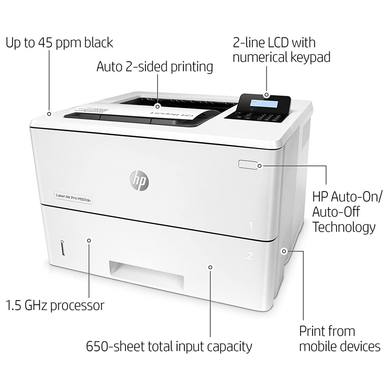پرینتر لیزری HP LaserJet Pro M501dn