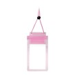 کاور موبایل ضد آب بند دار چسبی - صورتی