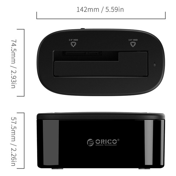 داک هارد اوریکو Orico 6218US3 USB3.0