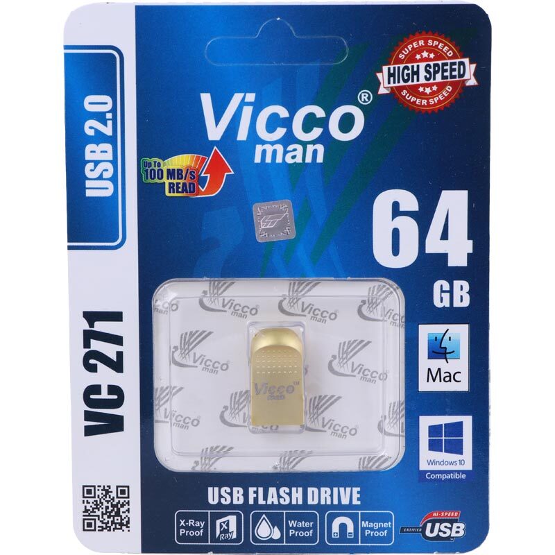 فلش 64 گیگ ویکومن ViccoMan VC271 S