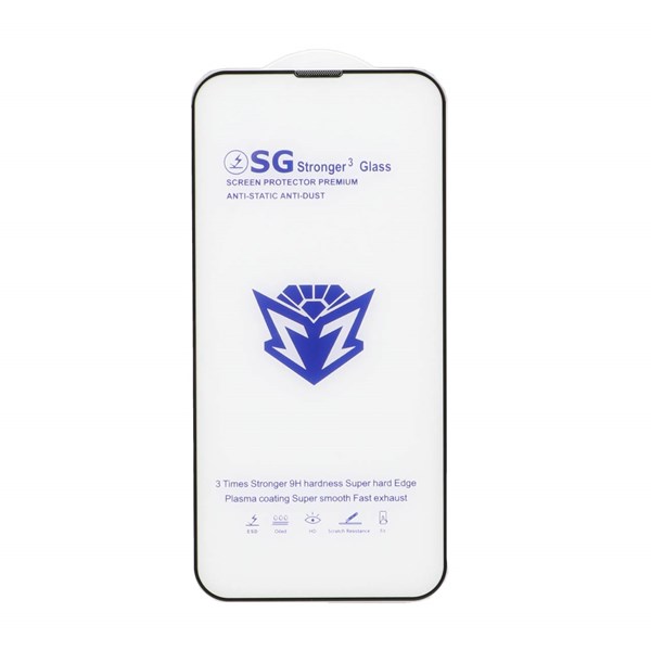محافظ صفحه نمایش شیشه ای Full Cover Esd-SG مدل Apple iPhone 13 / iPhone 13 Pro / iPhone 14 / 16e