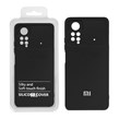 قاب نیو سیلیکون محافظ لنزدار RFF مدل Xiaomi Poco X4 Pro مشکی (پک دار)
