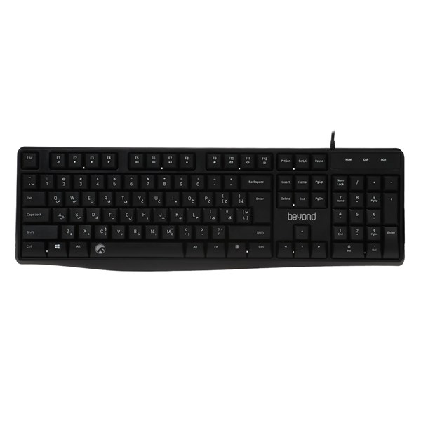 کیبورد باسیم Beyond  مدل BK-2230 - مشکی