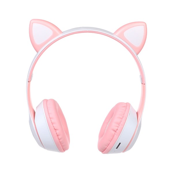 هدفون بی سیم a cat مدل MZ-023 - سفید صورتی