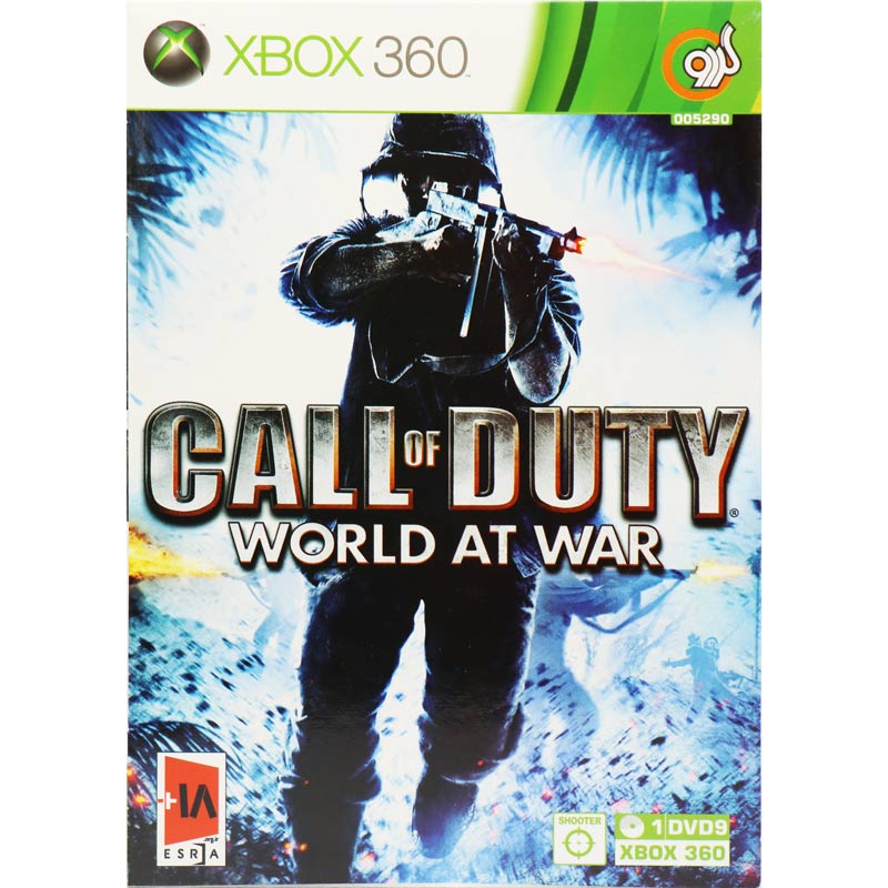 بازی CALL OF DUTY WORLD AT WAR گردو مناسب برای XBOX 360