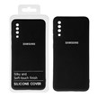 قاب نیو سیلیکون محافظ لنزدار RFF مدل Samsung A70 / A70S - مشکی کد 5 (پک دار)