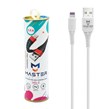 کابل شارژ فست آیفون MASTER مدل UCL-2 - سفید ( گارانتی یکساله شرکتی)