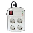 محافظ برق صوتی تصویری 4 خانه ارت دار پارت الکتریک PE8791 با کابل 1٫8 متری