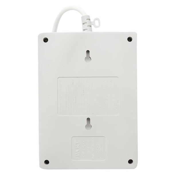 محافظ برق 4 خانه ارت دار پارت الکتریک PE894 با کابل 3 متری