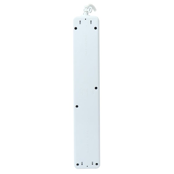 چند راهی 6 خانه ارت دار نیک پارت الکتریک PE986 با کابل 1/8 متری