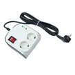 محافظ برق یخچال و فریزر 2 خانه ارت دار پارت الکتریک PE8789 با کابل 3 متری