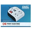 محافظ برق یخچال و فریزر 2 خانه ارت دار پارت الکتریک PE8789 با کابل 3 متری