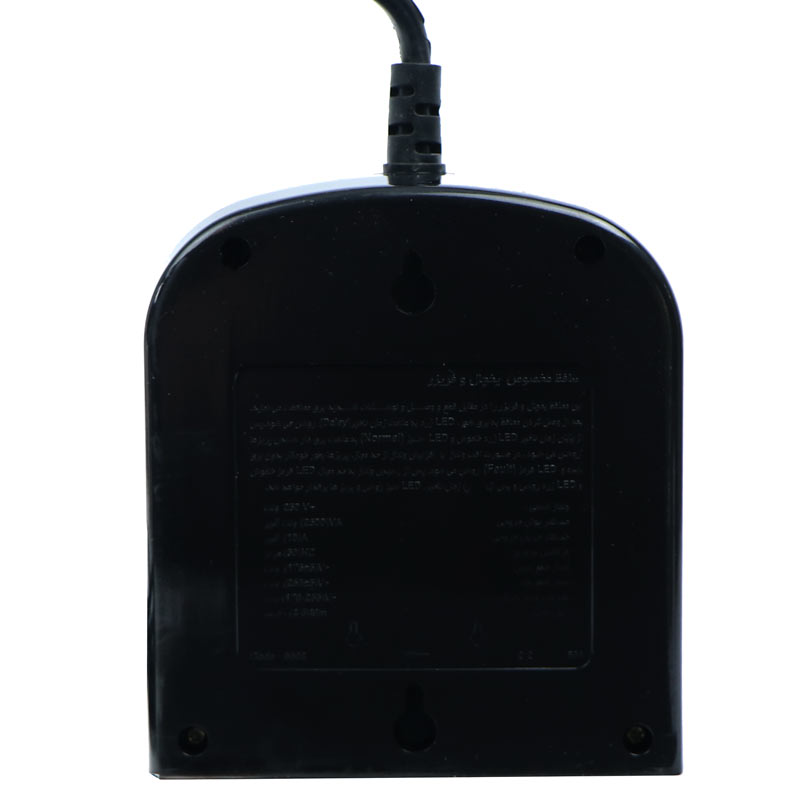 محافظ برق یخچال و فریزر 2 خانه ارت دار پارت الکتریک PE8789 با کابل 3 متری