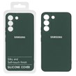 قاب نیو سیلیکون محافظ لنزدار RFF مدل Samsung S22 Plus - سبزتیره کد 6 (پک دار)