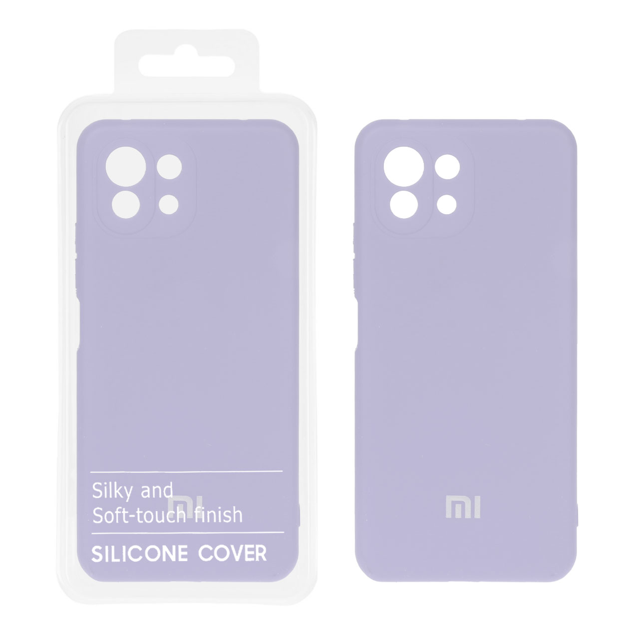 قاب نیو سیلیکون محافظ لنزدار RFF مدل Xiaomi Mi 11 Lite - یاسی کد 6 (پک دار)