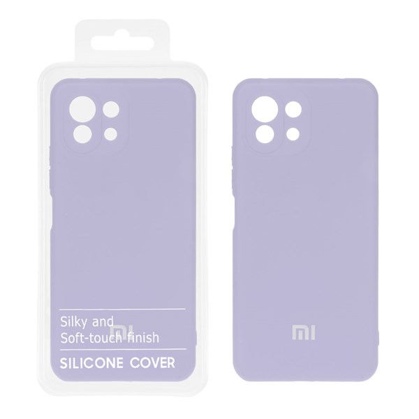 قاب نیو سیلیکون محافظ لنزدار RFF مدل Xiaomi Mi 11 Lite - یاسی کد 6 (پک دار)