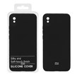 قاب نیو سیلیکون محافظ لنزدار RFF مدل Xiaomi Redmi 9A - مشکی کد 6 (پک دار)