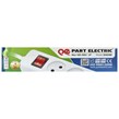 چند راهی 3 خانه ارت دار پارت الکتریک Shahab PE1015 با کابل 3 متری