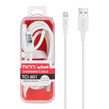 کابل شارژ و دیتا فست آیفون TSCO مدل Tci 601 - سفید(گارانتی 12 ماهه TSCO)