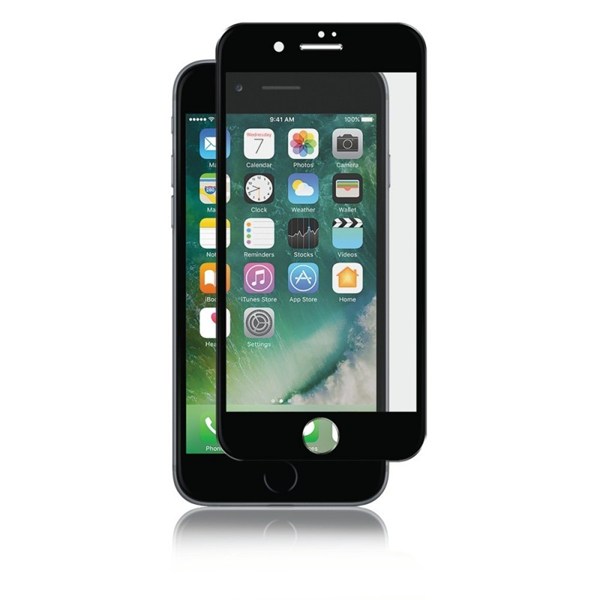 محافظ صفحه نمایش شیشه ای Apple iPhone 6 Plus / 6S plus - Full Cover - مشکی (بدون پک)