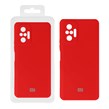 قاب نیو سیلیکون محافظ لنزدار RFF مدل Xiaomi Redmi Note 10 - 4G / Note 10S / Poco M5S - قرمز کد7 (پک دار)