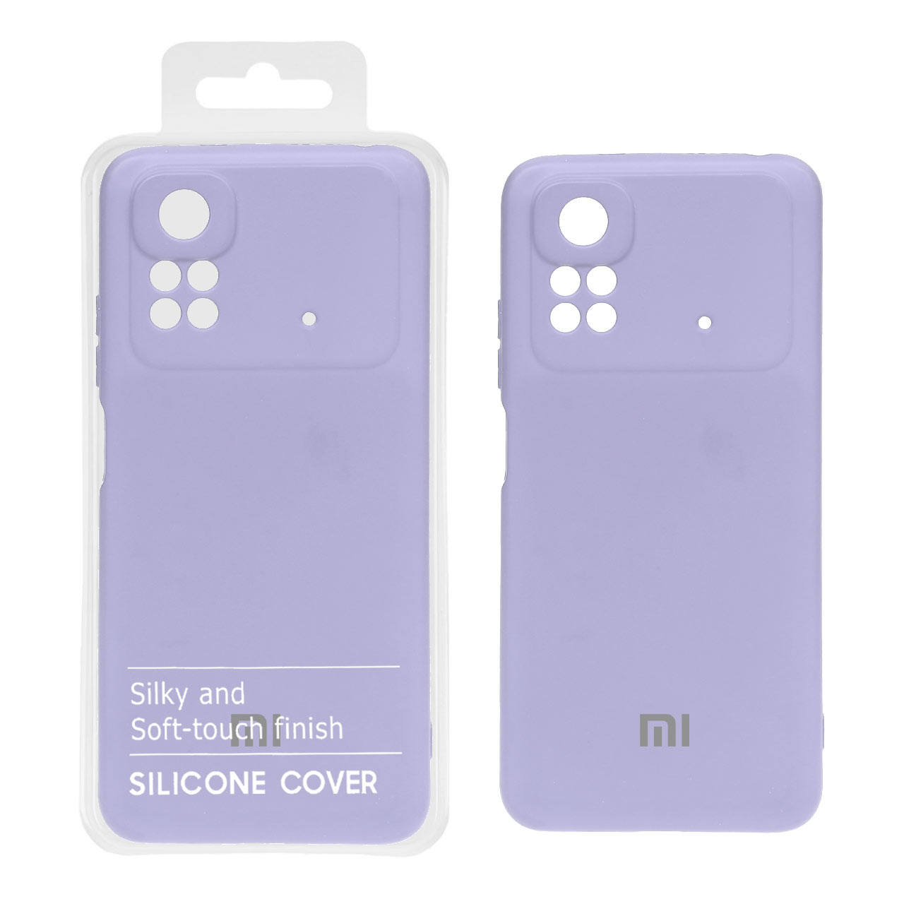 قاب نیو سیلیکون محافظ لنزدار RFF مدل Xiaomi Poco M4 Pro - یاسی کد7 (پک دار)