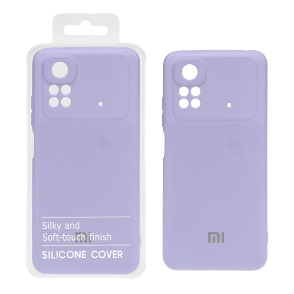 قاب نیو سیلیکون محافظ لنزدار RFF مدل Xiaomi Poco M4 Pro - یاسی کد7 (پک دار)