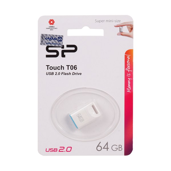 فلش 64 گیگ سیلیکون پاور Silicon Power Touch T06