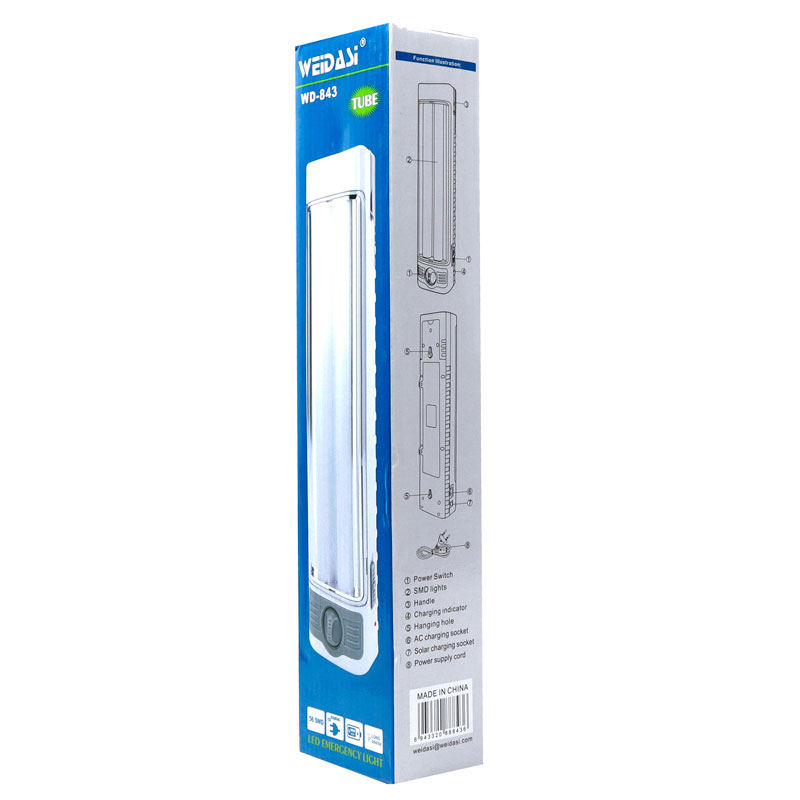 چراغ اضطراری ولوم دار ویداسی WD-843