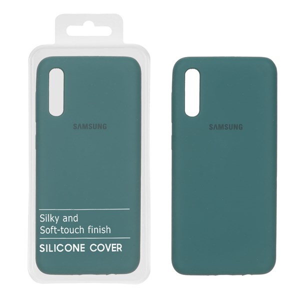 قاب سیلیکونی پاک کنی اورجینال Samsung A30S/A50/A50S - سبز (پک اصلی)