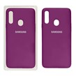 قاب سیلیکونی پاک کنی اورجینال Samsung A20S - بنفش (پک اصلی)