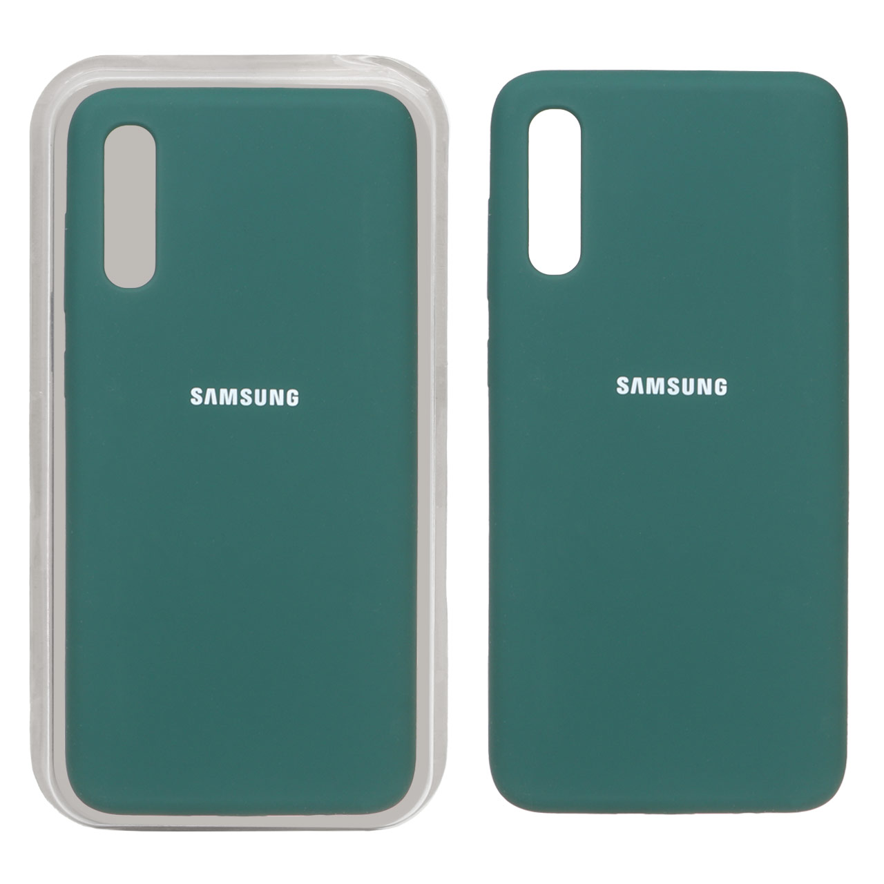 قاب سیلیکونی پاک کنی اورجینال Samsung A70/A70S - سبز (پک اصلی)