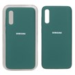 قاب سیلیکونی پاک کنی اورجینال Samsung A70/A70S - سبز (پک اصلی)