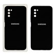 قاب سیلیکونی پاک کنی محافظ لنزدار اورجینال Samsung A02S/A03S - مشکی (پک اصلی)